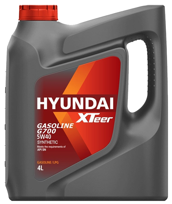 Моторное масло Hyundai XTeer Gasoline G700 5W-40, 4л